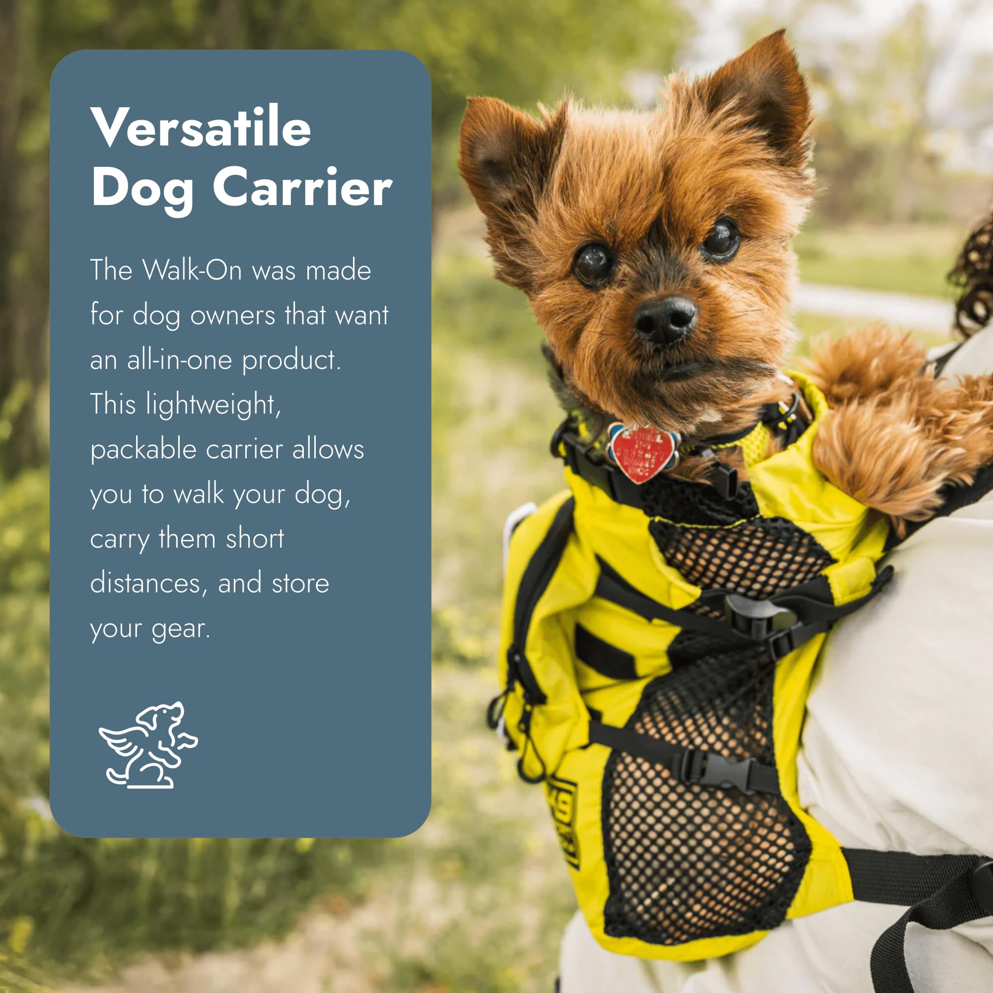 Amazon.com : K9 Sport Sack Walk-On - X-Small, Buttercup Yellow
